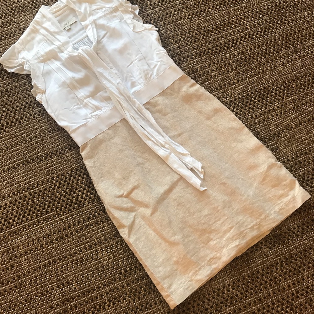 Ann Taylor loft work dress lined cute!!!!